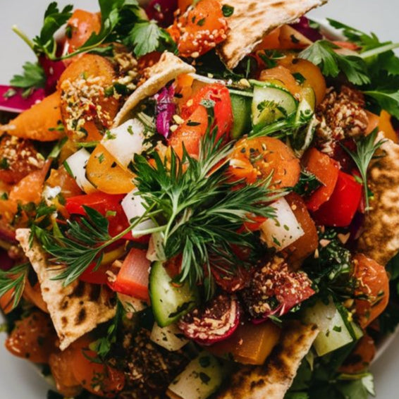 Ruby Fattoush Salad