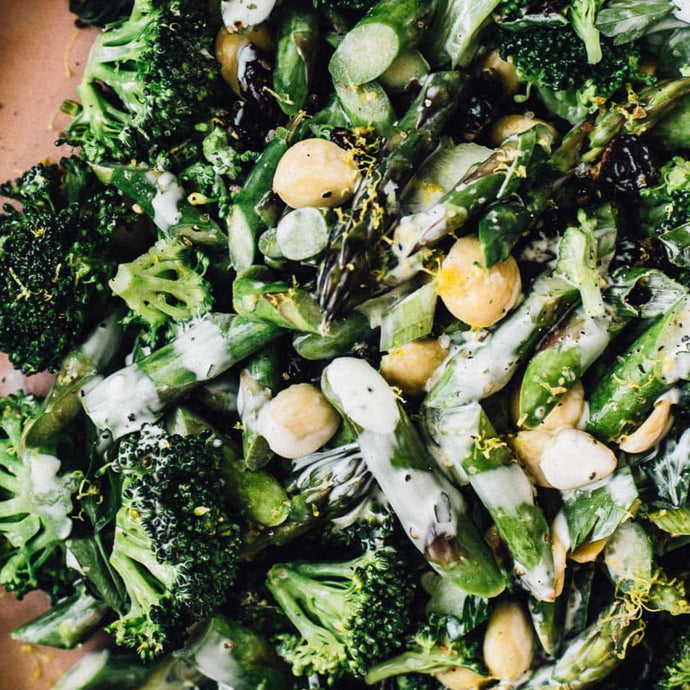 Matcha Broccoli Crunch Salad