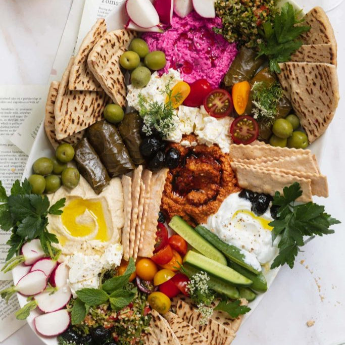 Mezze Platter - Preserve Indulgence Event Design & Boutique Catering 