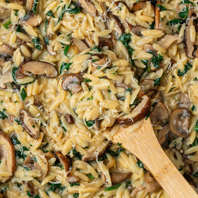 Wild Mushroom Orzo