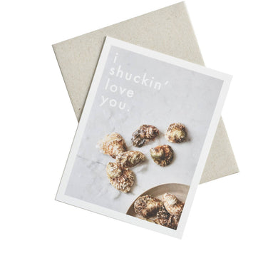 Oyster Love Card - Preserve Indulgence Event Design & Boutique Catering 